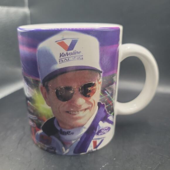 1998 Mark Martin Nascar Valvoline Taurus Mug, Vintage - Picture 1 of 3